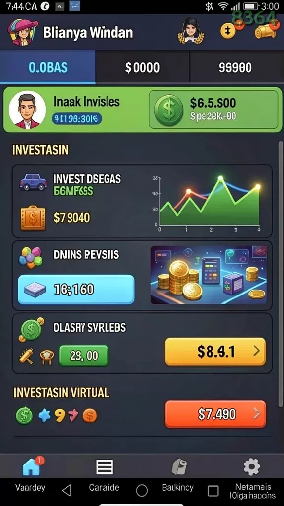 Cuplikan layar COLOKSGP — menu navigasi